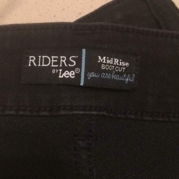 Boot cut denim. - Picture 2 of 4